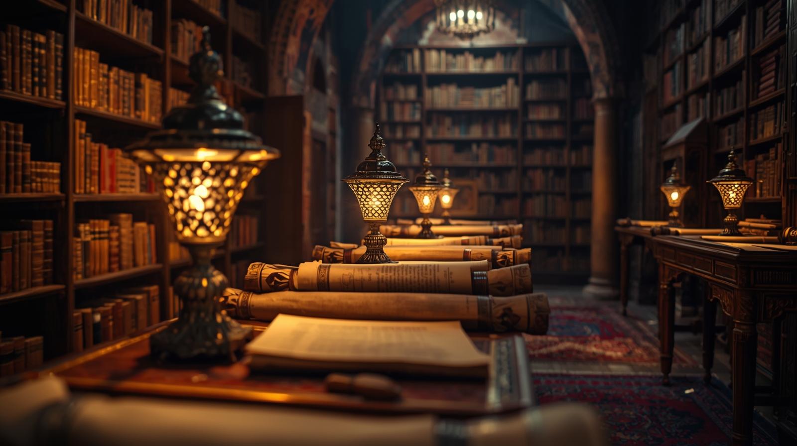 Preservation of Knowledge in Islamic Libraries